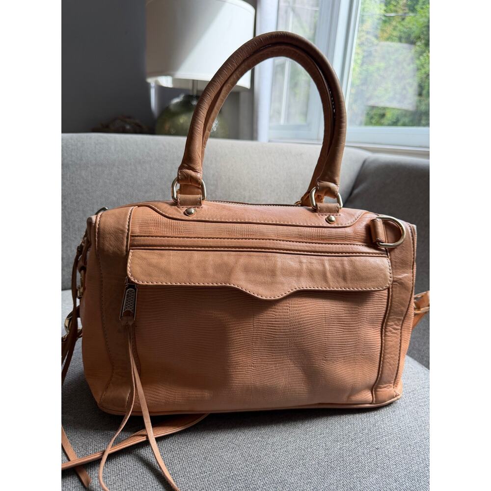 Rebecca Minkoff Leather Morning After Bag MAB Satchel Bag